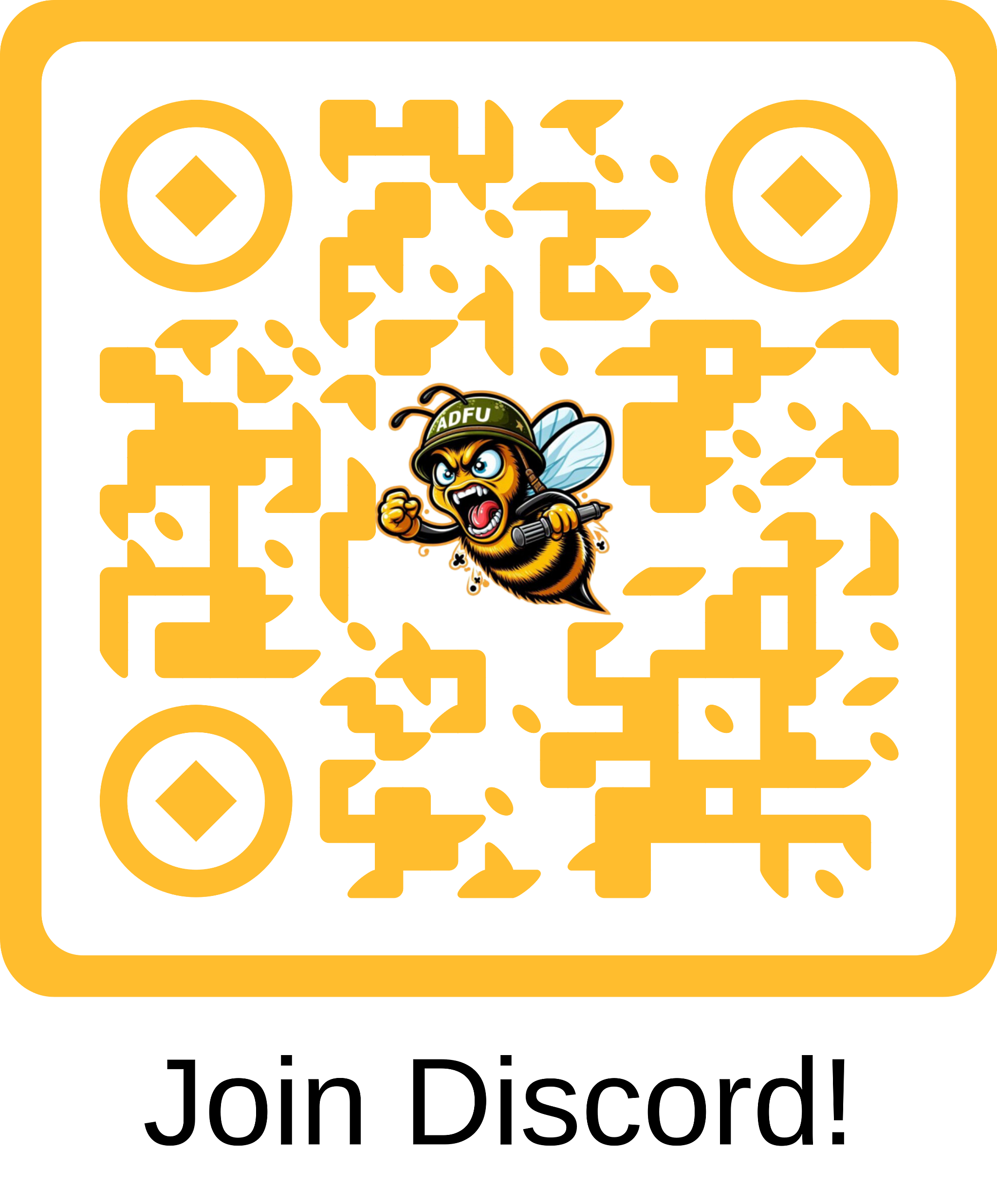 Join our Discord – QR Code